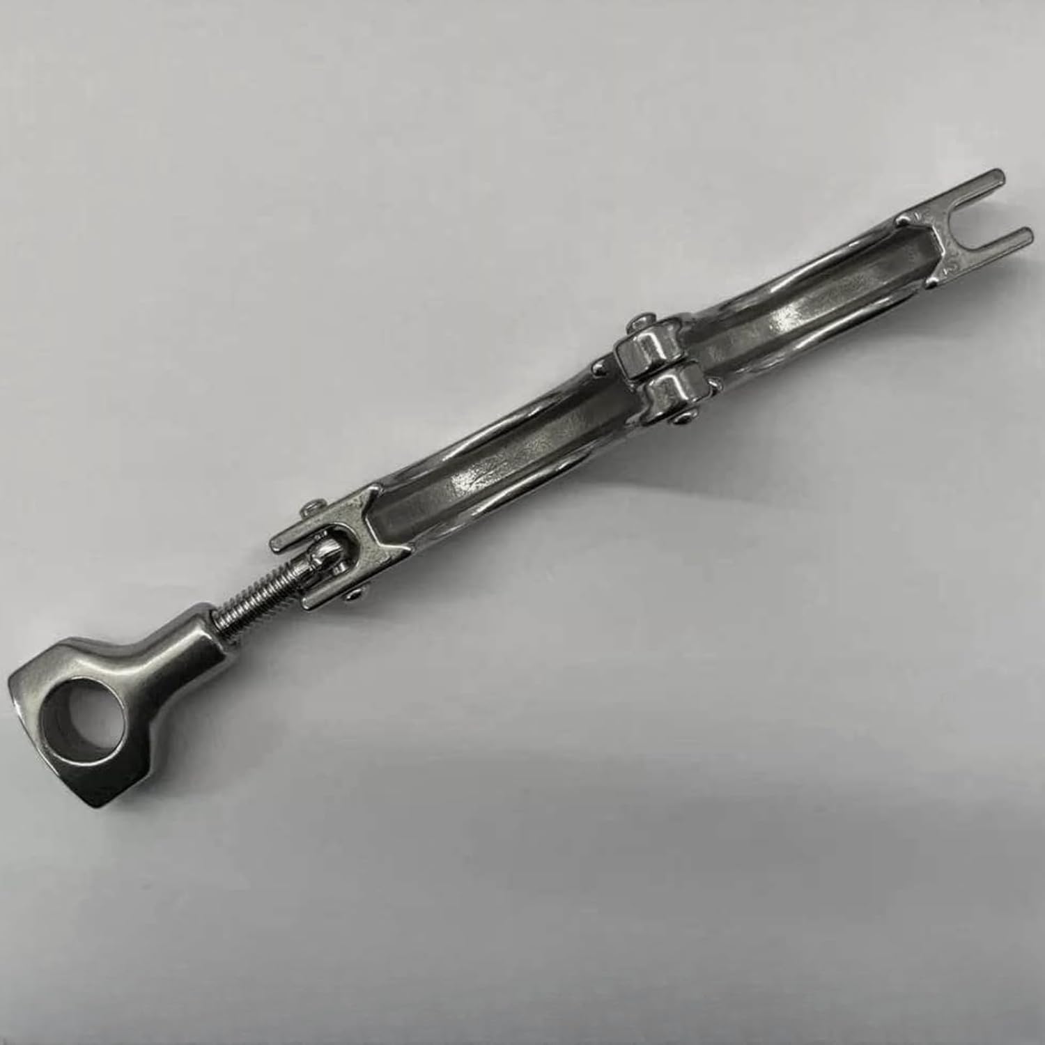 1PCS 10' Single Pin Heavy Duty Tri Clamp Stainless Steel 304 sanitary tube fittings with Wing Nut for Ferrule TC Clamps(9IN)