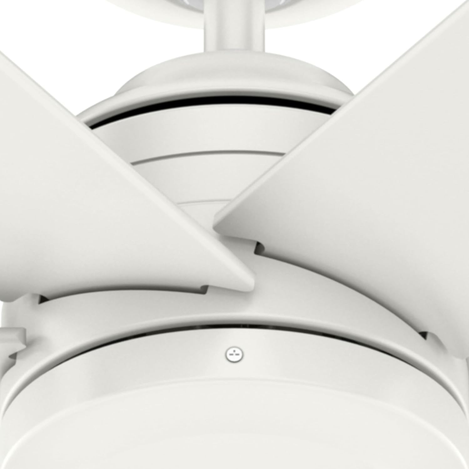 Hunter Fan 60 inch Fresh White Indoor/Outdoor Ceiling Fan with Remote Control for Living Room, Bedroom, Farmhouse, Patios, Kitchen (Renewed), CC5C27C67