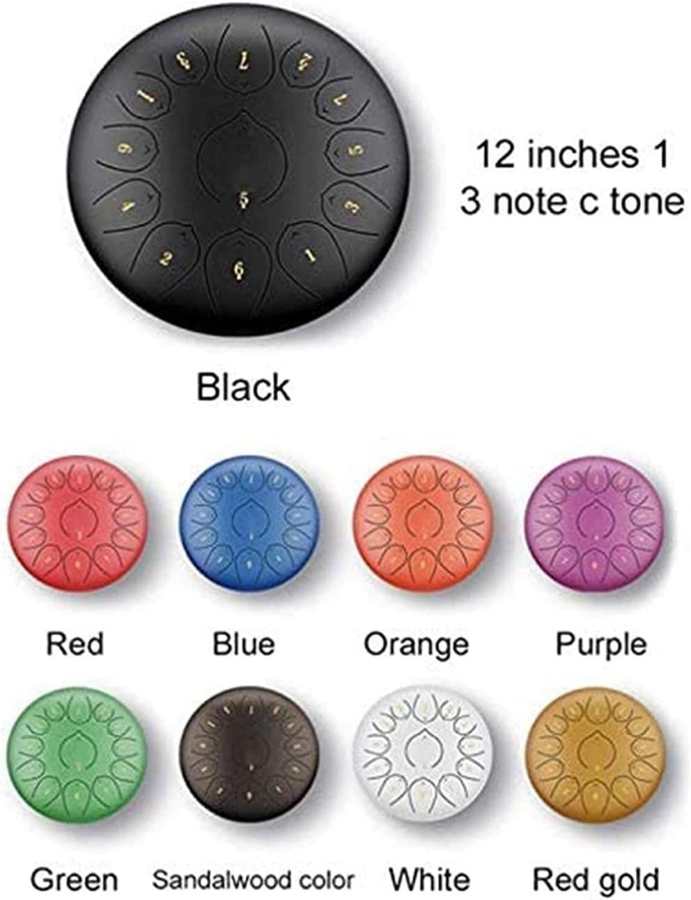 Tank Drum 12 h 13 Ig Percussion Mvel bags and steel drums mallet percussion instruments WANGYOU drum personal meditation music education blue decompression music