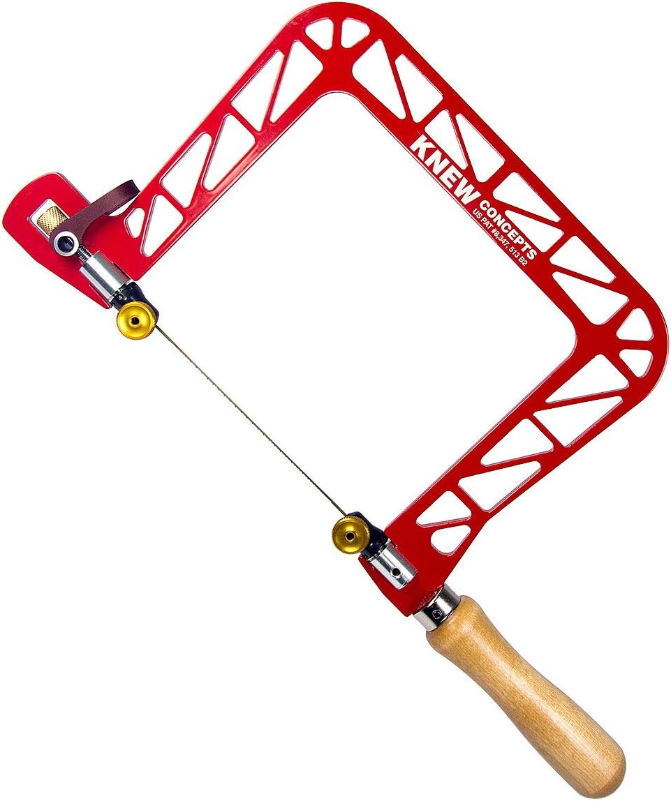 Knew Concepts 5' Mk.IV Heavy Duty Fret Saw With Lever Tension And Swivel Blade Clamps