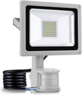 Solar Flood Lights 20W Warm White LED Spotlight with Motion, Outdoor Floodlights, Ip65 Waterproof Lamp, 2000Lm, 2800 3200 K