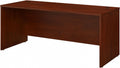 Bush Business Furniture Studio C 72W Computer Desk with Wire Management and Modesty Panel in Hansen Cherry, Professional Table for Home Office and Corporate Office