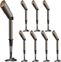 GOODSMANN Low Voltage Landscape Spotlights 20W 8PK Halogen Spot Lights 12V AC 176 Lumen Outdoor Landscape Lighting Kit with Connector and Metal Stake 3000K Warm White for Garden, Lawn, Walkway