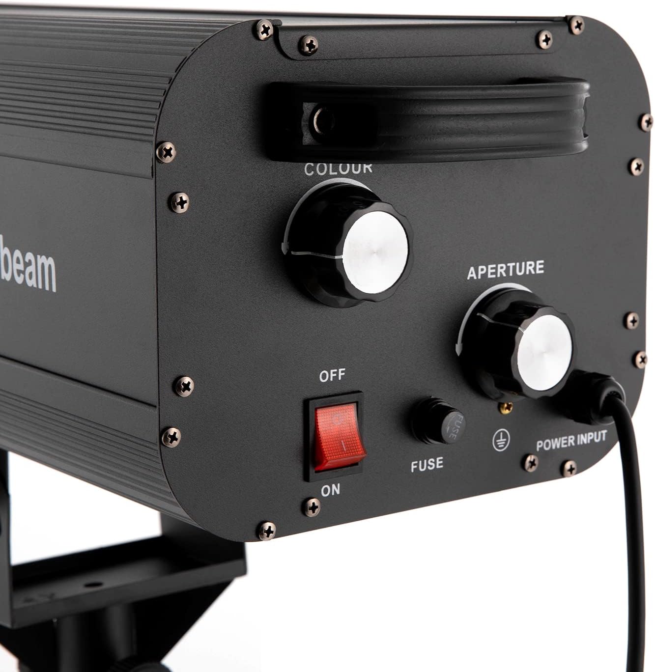 230W Follow Stage Spotlight with Stand Multi Color Adjustable Aperture Manual Control Stage Spotlight Follow Focus Light Follow Spot Stage Spotlight Follow Spotlight for Stage Performance