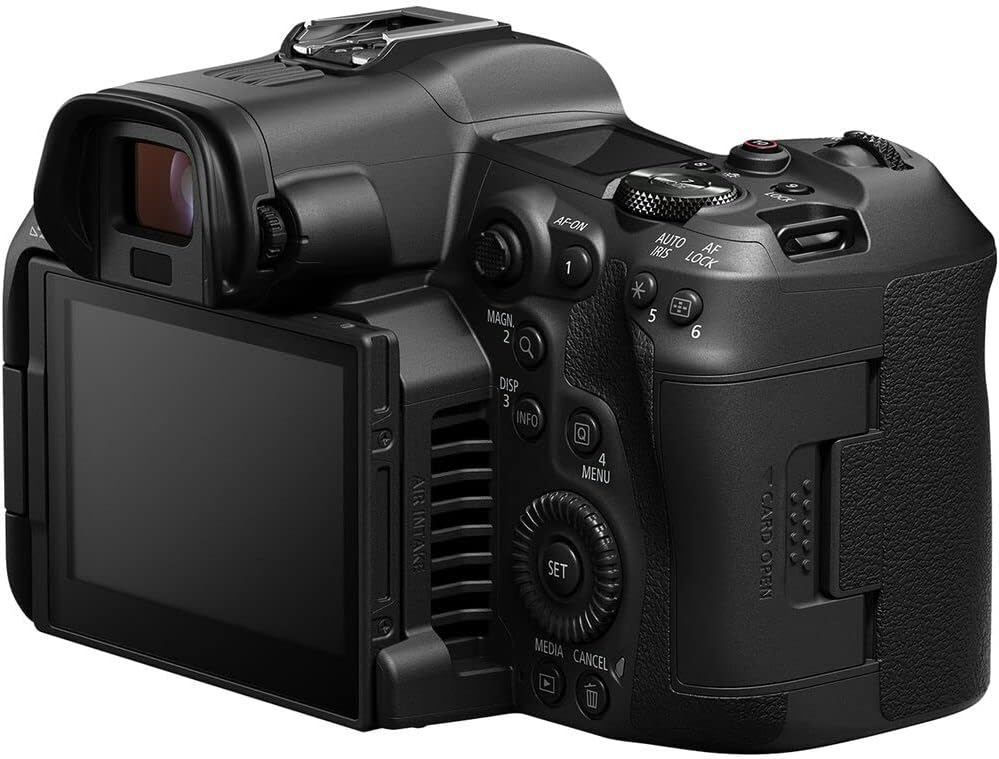 Canon EOS R5 C Mirrorless Cinema Camera 45MP Full Frame 8K RAW Video Dual Pixel AF Hybrid Photography Filmmaking Camera (5077C002) + Canon RF 70-200mm Lens + Adapter EF-EOS R + LP-E6P Battery + More