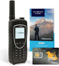 BlueCosmo Iridium Extreme Satellite Phone & Canada Alaska 200 Minute 6 Month Prepaid SIM Card (Northern Lights) - Voice, SMS Text Messaging, GPS Tracking, Emergency SOS