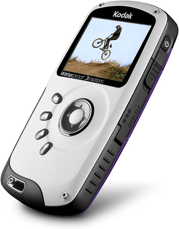 Kodak PlaySport (Zx3) HD Waterproof Pocket Video Camera (Purple)