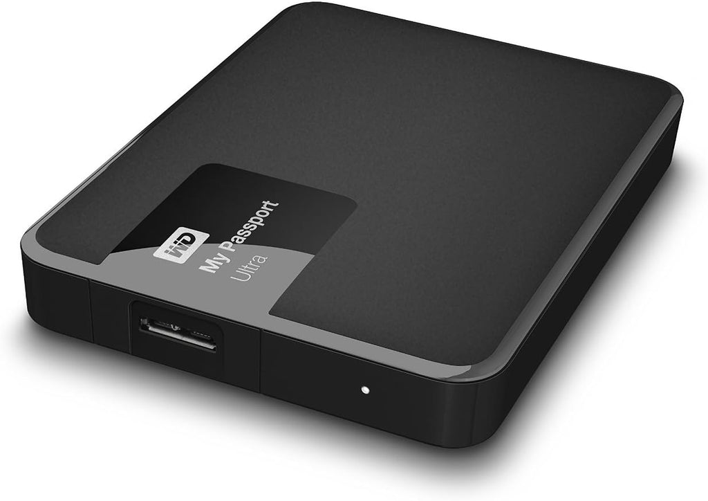 WD 2TB Black My Passport Ultra Portable External Hard Drive - USB 3.0 - WDBBKD0020BBK-NESN
