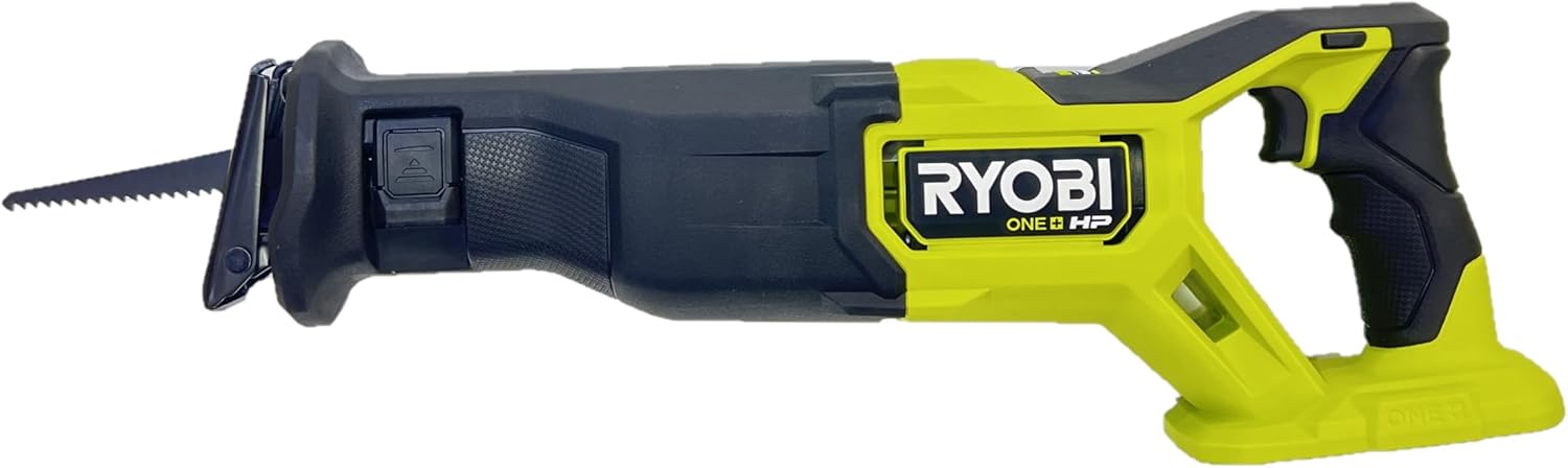 RYOBI ONE+ HP 18V Brushless Cordless Reciprocating Saw Tool Only (Battery & Charger Not Included) PBLRS01B
