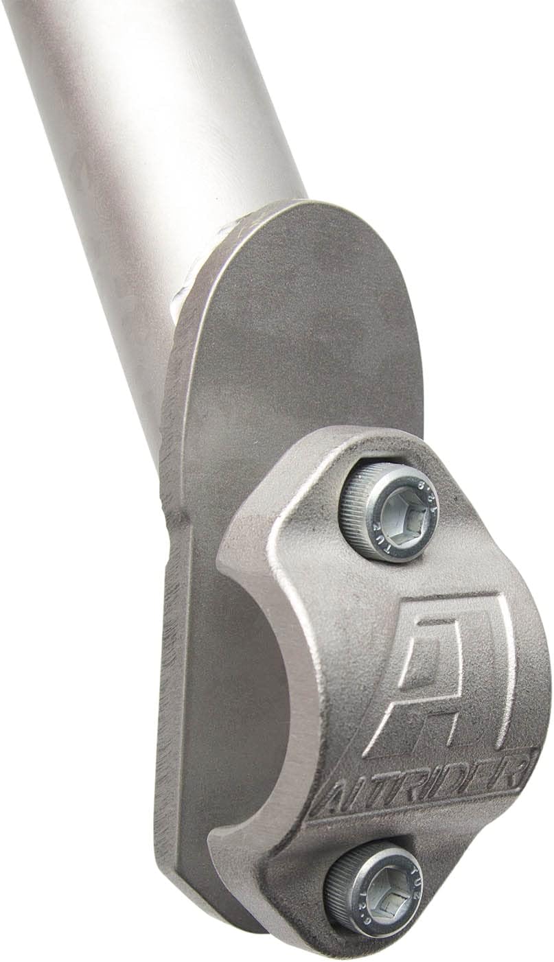 AltRider Reinforcement Crash Bars Compatible with BMW R 1250 GS/GSA - Heavy Duty Stainless Steel 1 Inch Tubing - CNC Machined Through Bolt - Industrial Clamp Mount - Electro-Polish Finish Silver