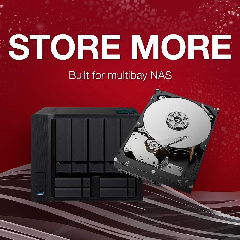 Seagate IronWolf Pro 8TB NAS Internal Hard Drive HDD – 3.5 Inch SATA 6Gb/s 7200 RPM 256MB Cache for RAID Network Attached Storage, Data Recovery Service – Frustration Free Packaging (ST8000NEZ01)