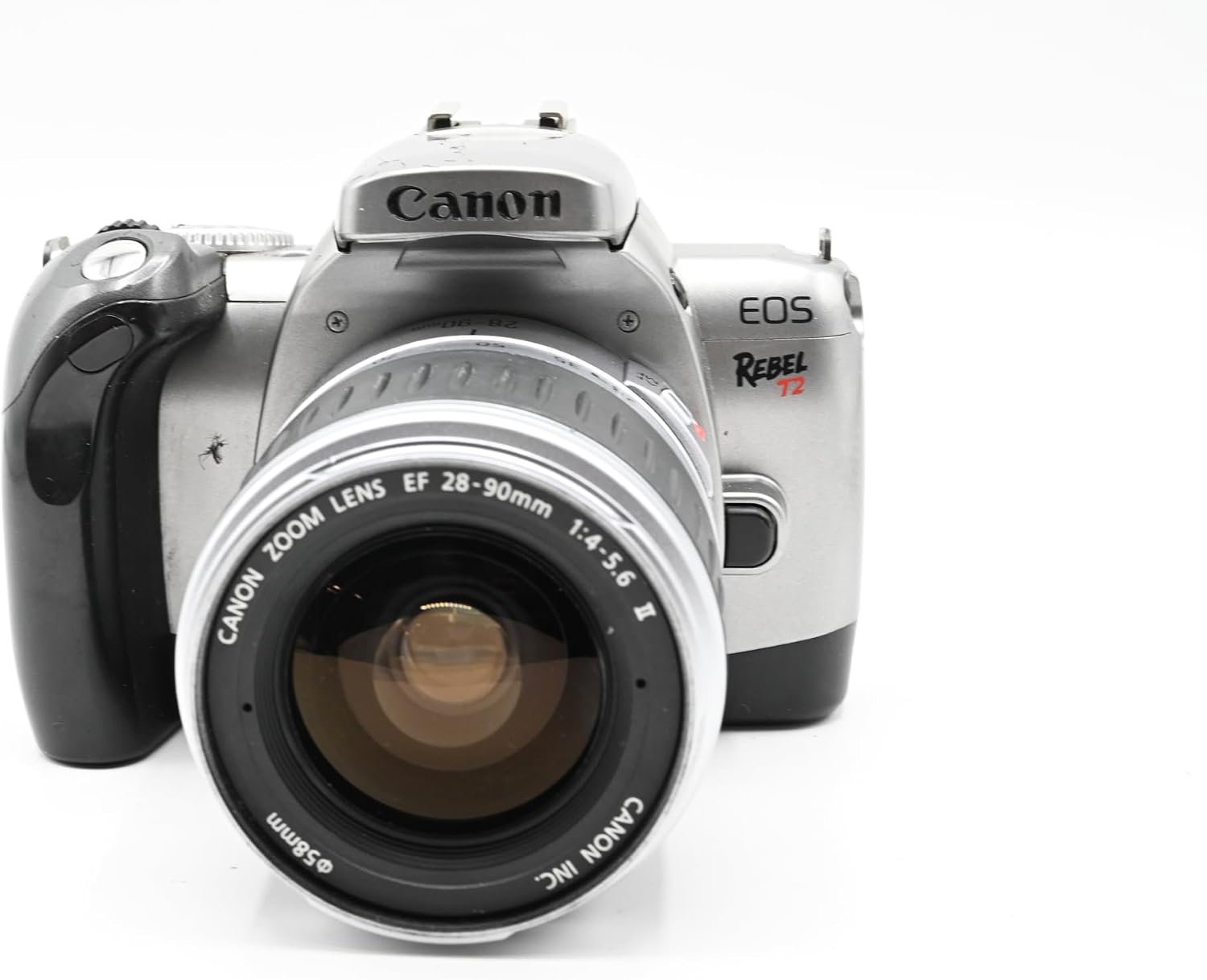 Canon Rebel T2 35mm Film SLR Camera With Auto Focusing EF Mount Zoom Lens (Renewed)
