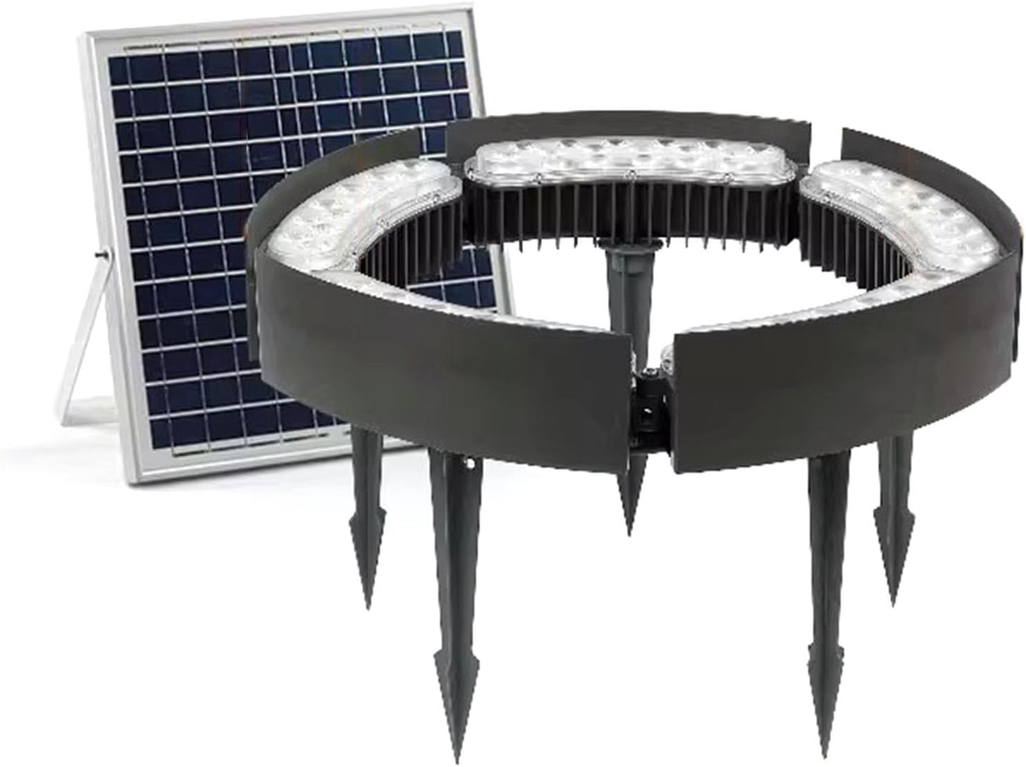 Outdoor Solar Palm Tree Lights，IP 65 Waterproof Led Floodlights，Garden Trees ﻿(60W)