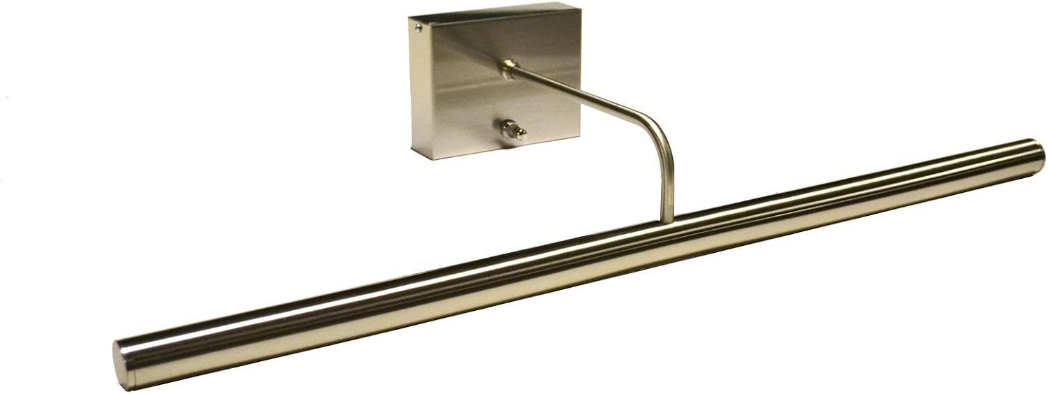 BSLED24-71 Slim-Line LED Battery Operated 6.4W 3000K 88-Lumen Picture Light, Antique Brass Finish