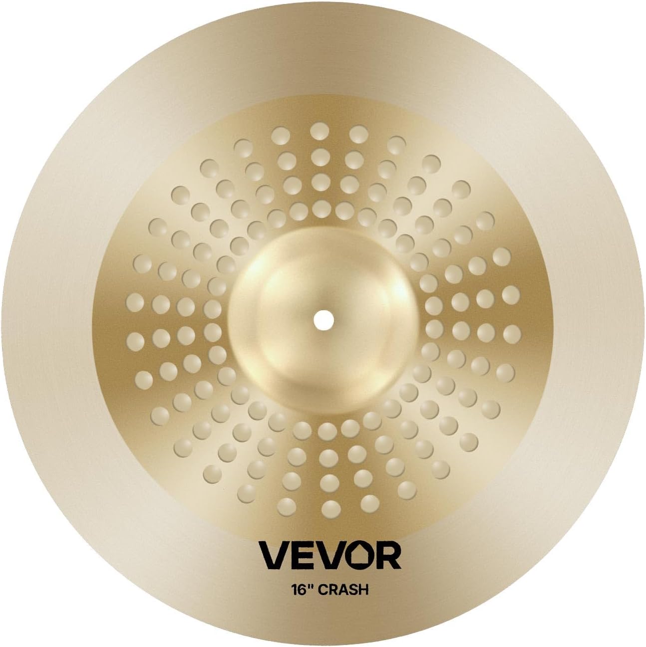 VEVOR Cymbal Pack, 4 Pieces Cymbals for Drum Set, Alloy Cymbals Drum Set Includes 14-inch Hi-Hats, 16-inch Crash, 20-inch Ride, 10-inch Splash, Drumsticks & Cymbal Bag, Alloy Cymbal Pack for Drummer
