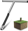Soil Sampler Probe Kit - 21' T-Style Handle Soil Testing Tool for Accurate Plant Care, Garden, Lawn & Farm Soil Sampling - Essential Gardening Equipment