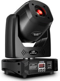 SHEHDS Moving Head Light LED 80W Spotlights with 8 Colors 8 Gobos DJ Lights 3-Facet Rotatable Prism Electronic Focus Sound Activated DMX Control Stage Light for Holiday Disco Club Party Wedding