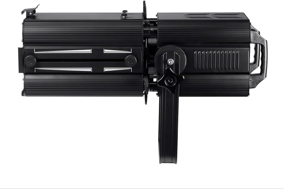 Monoprice COB LED Ellipsoidal Stage Spotlight - RGBW, 180-Watt, Adjustable Manual Zoom (17-50 Degree Beam Angle) Stage Right Series