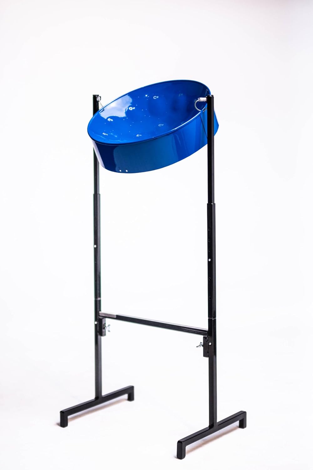 Panland Mini Tenor Steelpan (Steel Drum) Authenthic Intermediate Step to Full Tenor Pan (17 Notes - Chromatic Scale (C5–E6) - BLUE