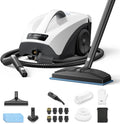 Steam Cleaner for Home Upholstery Grout Floor Bathroom Car Cleaning | 40s Fast Heating, 2.5L No Pressurized Large Tank, 21 PCS Kit, No Cooling & Refill Anytime, Detachable Hose & Easy to Store