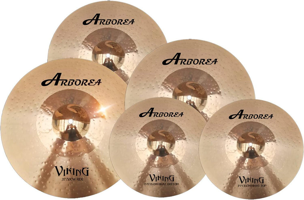Arborea Viking B10 Drum Cymbal Pack - 14'/16'/18'/20' 5 Pcs