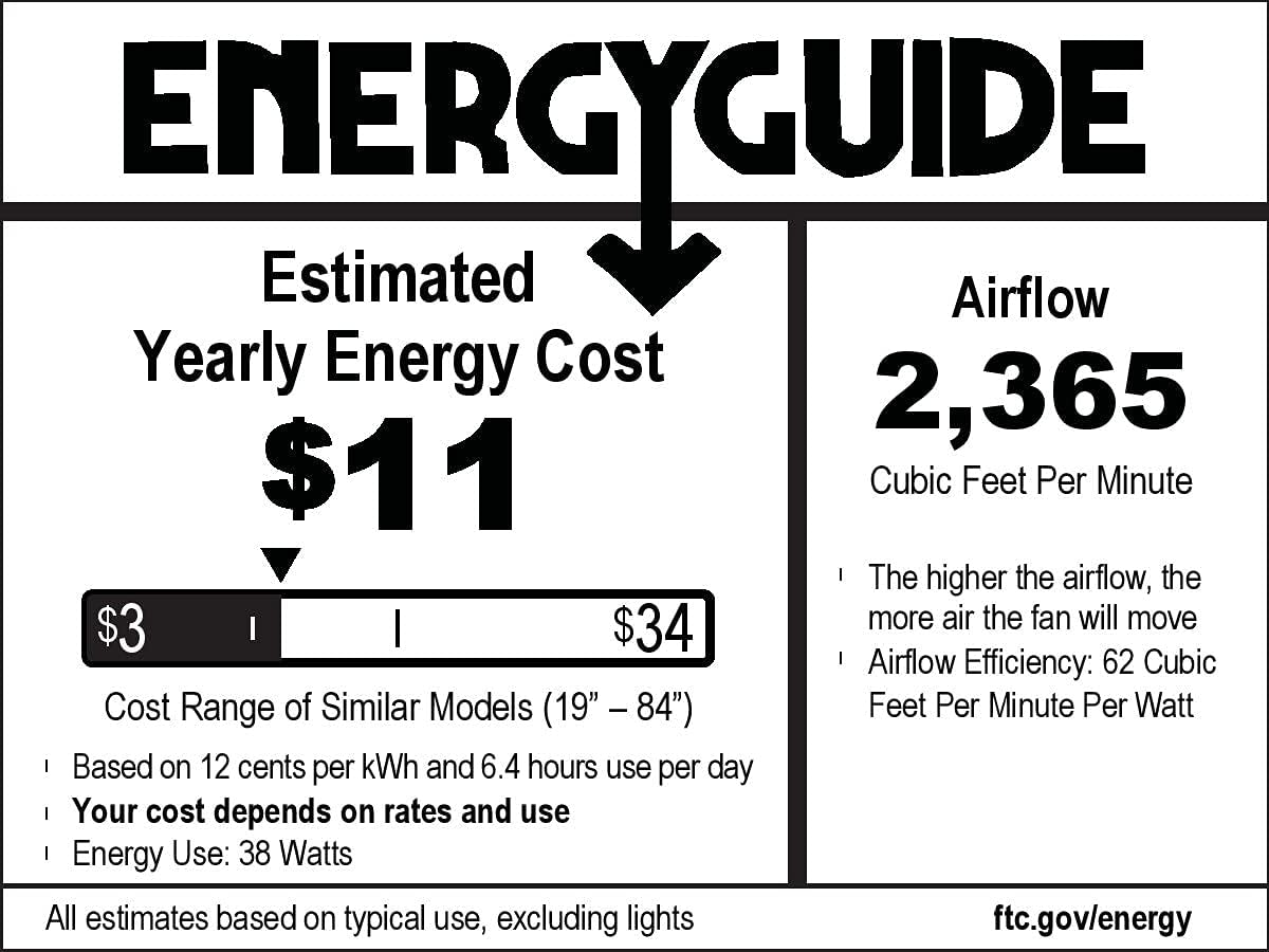 Hunter Fan 44 in Brushed Nickel Finish Indoor Ceiling Fan with Remote and LED Light, 3 Blades (Renewed)