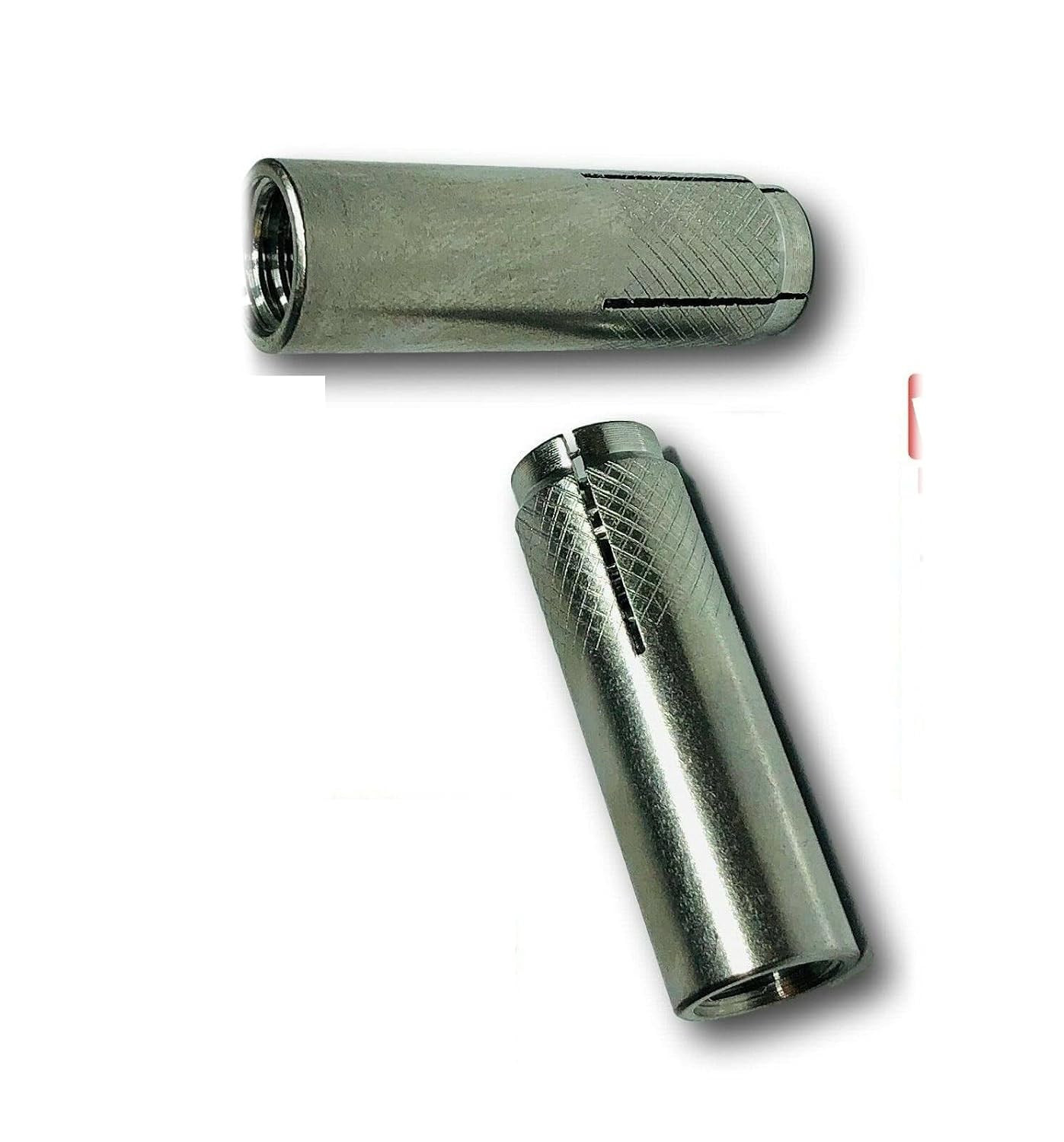 Pr-Mch Package of 100, 3/8-16 Drop-in Female Concrete Expansion Anchor Stainless Steel Metal 304 Set Kit #DR-D8314D