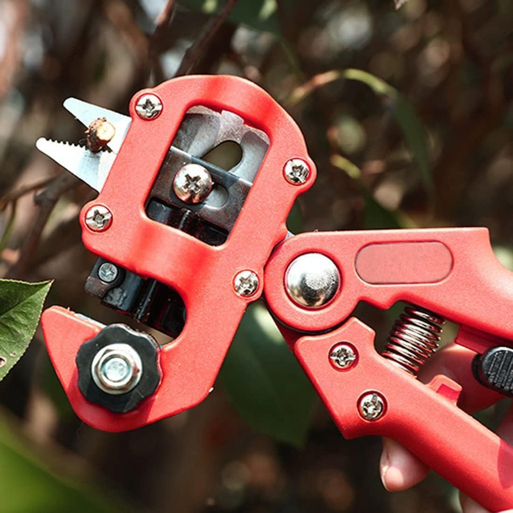Professional Grafting Tool Kit for Gardeners, Includes Fruit Tree Pruning Shears, 8 Replaceable Blades, Grafting Tape & Scissors - Essential Gardening Supplies