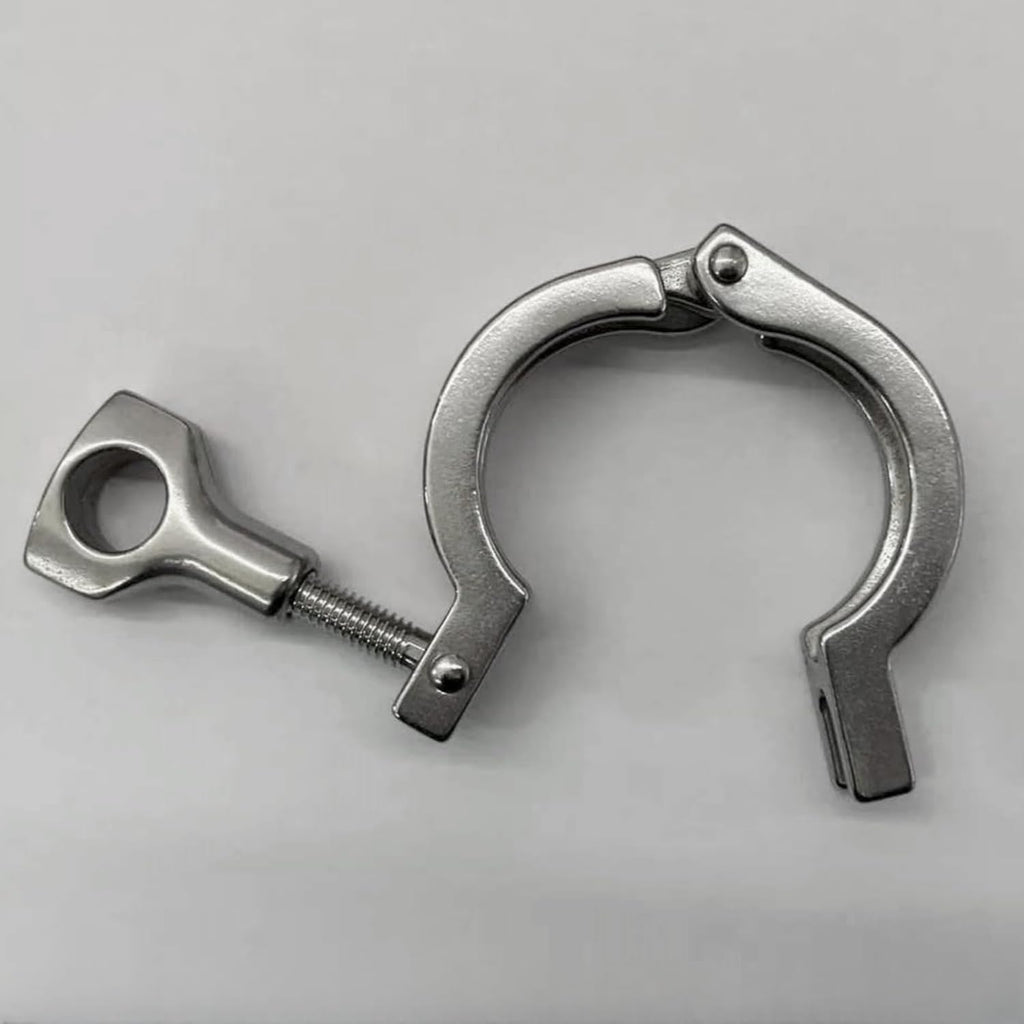 1PCS 10' Single Pin Heavy Duty Tri Clamp Stainless Steel 304 sanitary tube fittings with Wing Nut for Ferrule TC Clamps(9IN)