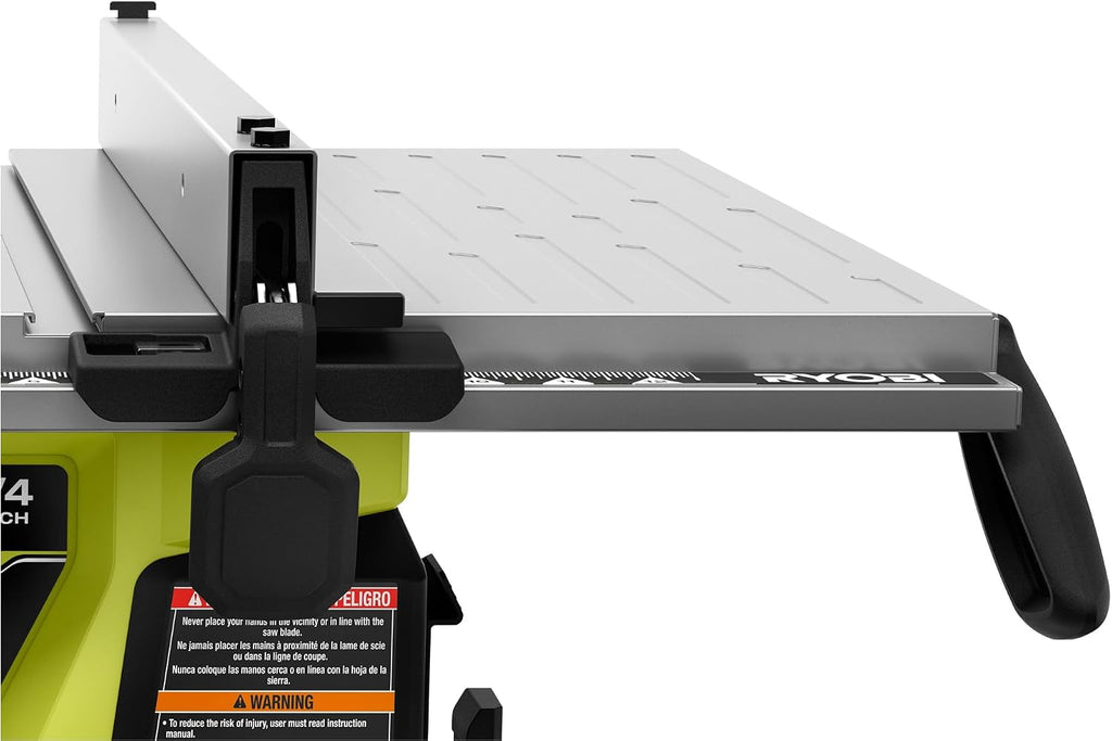 RYOBI ONE+ HP 18V Brushless Cordless 8-1/4 in. Compact Portable Jobsite Table Saw Kit with (2) 4.0 Ah Batteries and Charger