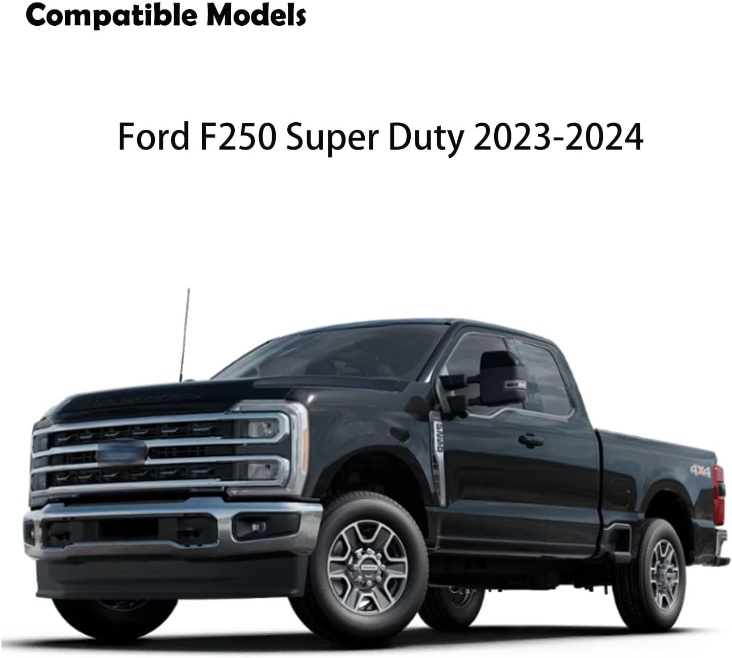KEREN Center Console Gun Safe - Console Gun Vault Compatible with Ford F250 Super Duty 2023-2026, High Security Armrest Lock Box with 4-digit Lock
