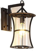 Outdoor Wall Sconce, LED Solar Landscape Spotlights Wall Light, Waterproof Spot Lights Solar Powered Wall Lamp,for Front Door, Garage, Patio