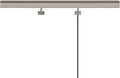 Upgradelights 30 Inch Adjustable Plug-in Picture Lamp (Satin Nickel)