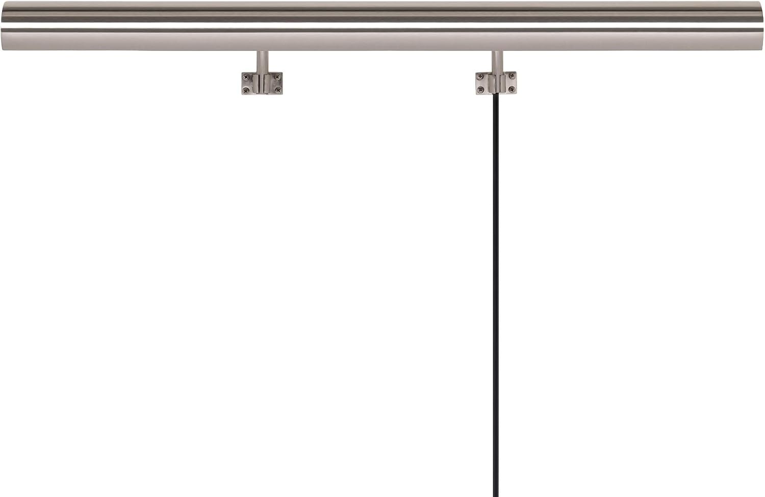 Upgradelights 30 Inch Adjustable Plug-in Picture Lamp (Satin Nickel)