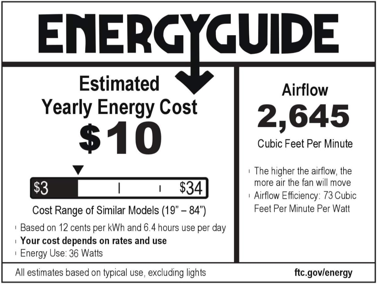 Hunter Fan 42 inch Noble Bronze Low Profile Indoor Ceiling fan with Clear Rippled Glass Light Kit and LED Bulbs (Renewed)