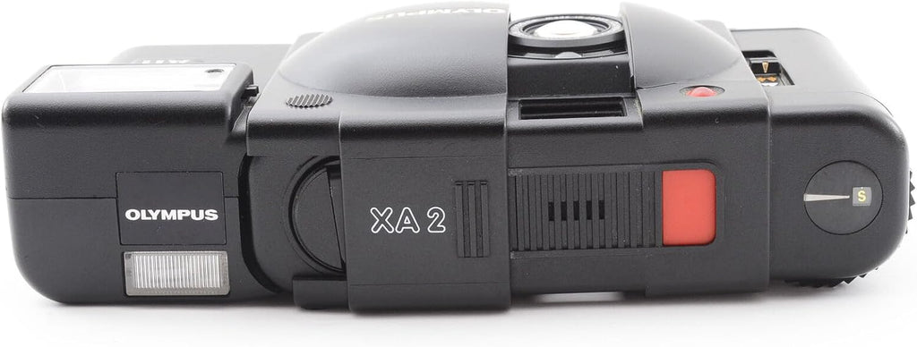 Olympus XA2 35MM Rangefinder film camera with Flash attachment. For Color & B&W film (Renewed)