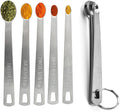 420 Set Measuring Spoons Set, Includes 1/4 tsp, 1/8 tsp, 1/16 tsp, 1/32 tsp, 1/64 tsp, Tablespoon and Teaspoon for Measure Liquid and Dry Ingredients, Food Grade Stainless Steel measuring Cups