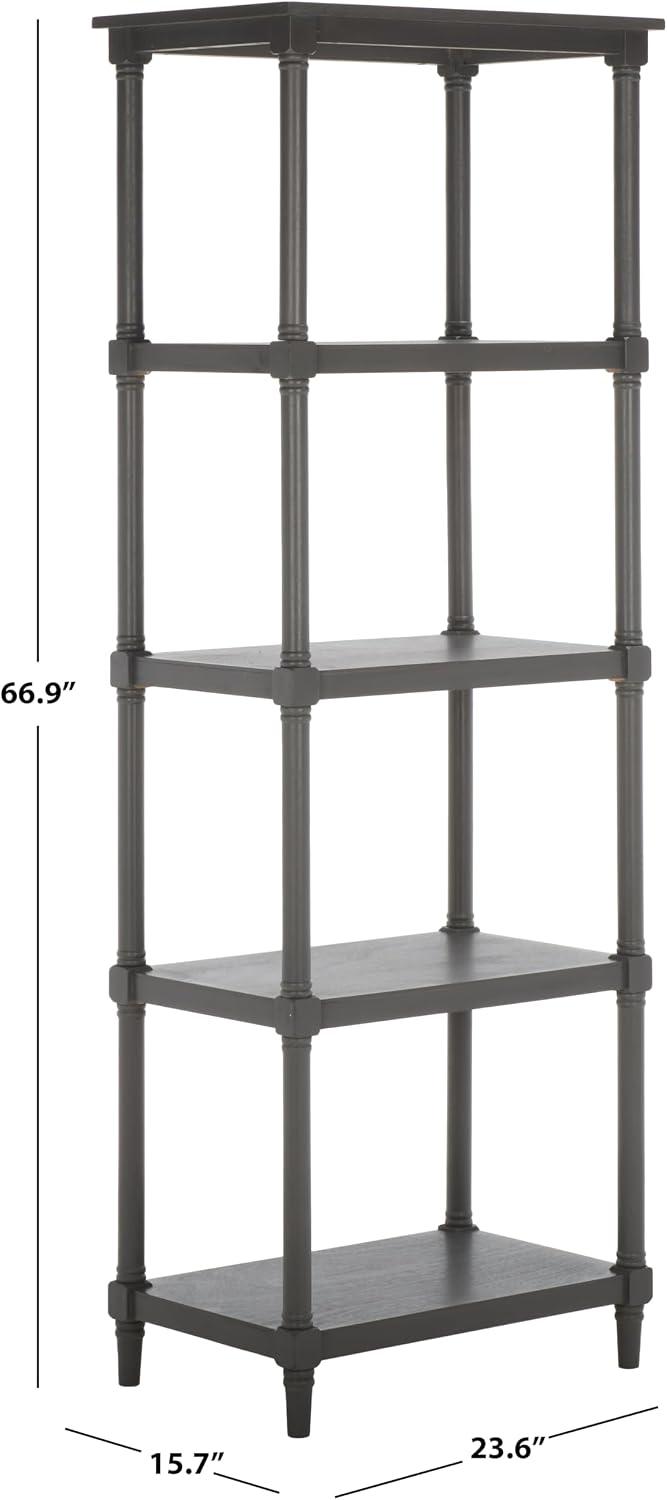 Safavieh American Homes Collection Odessa Grey 5 Tier Bookcase