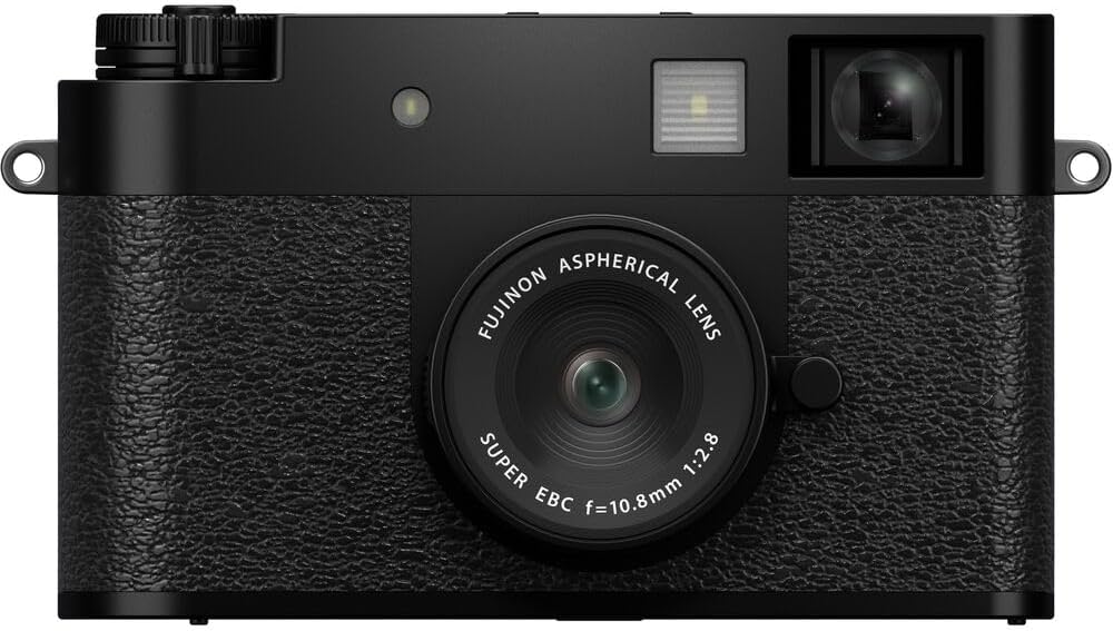 Fujifilm X Half Digital Camera (Black) Bundle with Extra Battery + Peak Design Strap + Camera Pouch + More Advanced Accessories