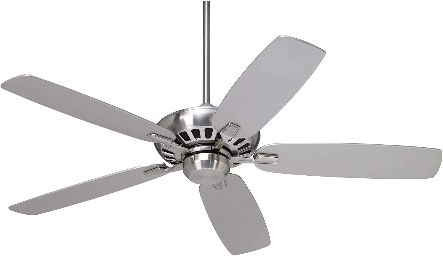 Casa Vieja 52' Journey Modern Country Indoor Ceiling Fan with Handy Remote Control Brushed Nickel Silver for House Bedroom Living Room Home Kitchen Family Dining Office