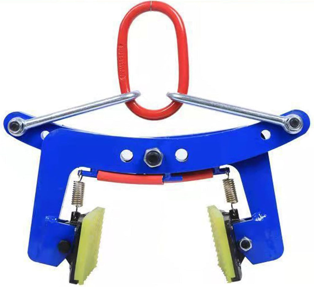 6in Metal Lifting Clamp - Heavy-Duty Stone and Steel Vertical Plate Lifting Clamp for Safe Transport and Handling of Heavy Materials