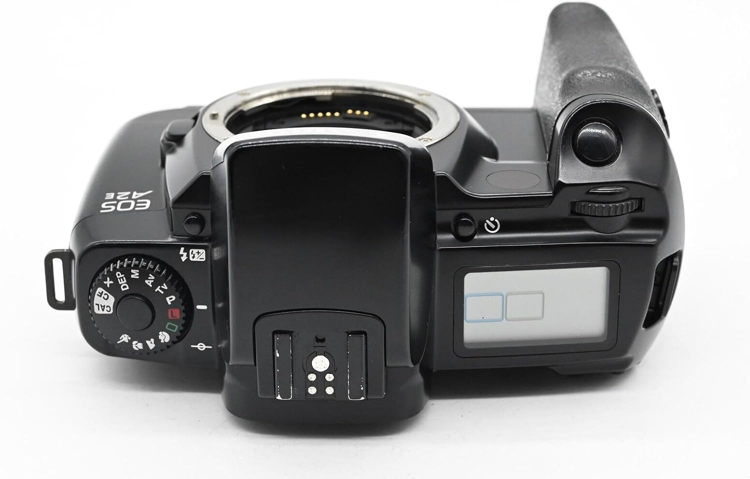 Canon A2e 35mm SLR Film Camera Body Only, utilizes a Canon EF lens Mount system and Color/B&W 35mm film (Renewed)