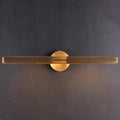 23 Inches Brass Picture Light, 360Rotatable Knurled Texture Decorate Brass Wall Sconce, Vanity Lighting for Bedroom, Bathroom, Antique Brass Finished