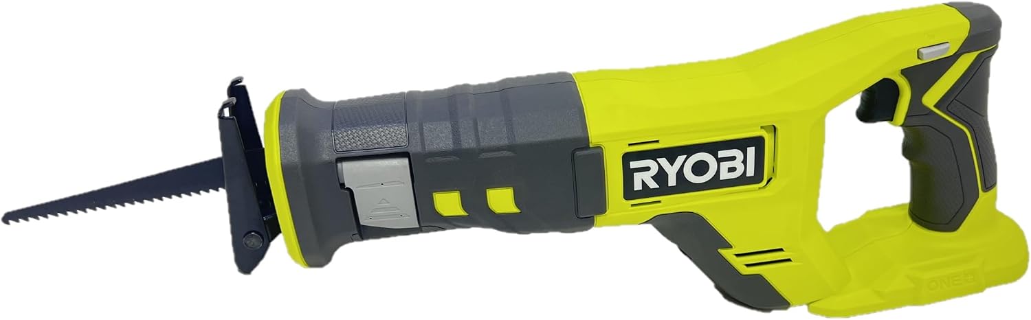 RYOBI ONE+ 18V Cordless Reciprocating Saw Kit with 4.0 Ah Battery and Charger