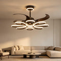 48' Ceiling Fans with Lights and Remote Control 3000-6000K Brightness Dimming Modern LED Ceiling Fans Reversible 6 Wind Speeds Fans lamp for Bedroom, Living Room Kids Room