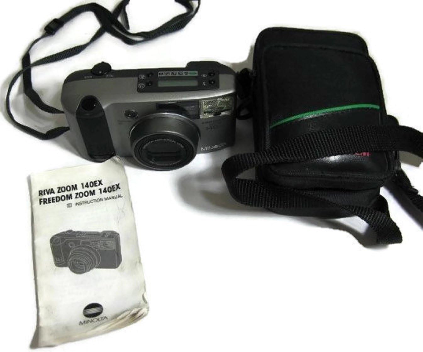 Minolta Freedom Zoom 140 35mm Point and Shoot film camera (Renewed)