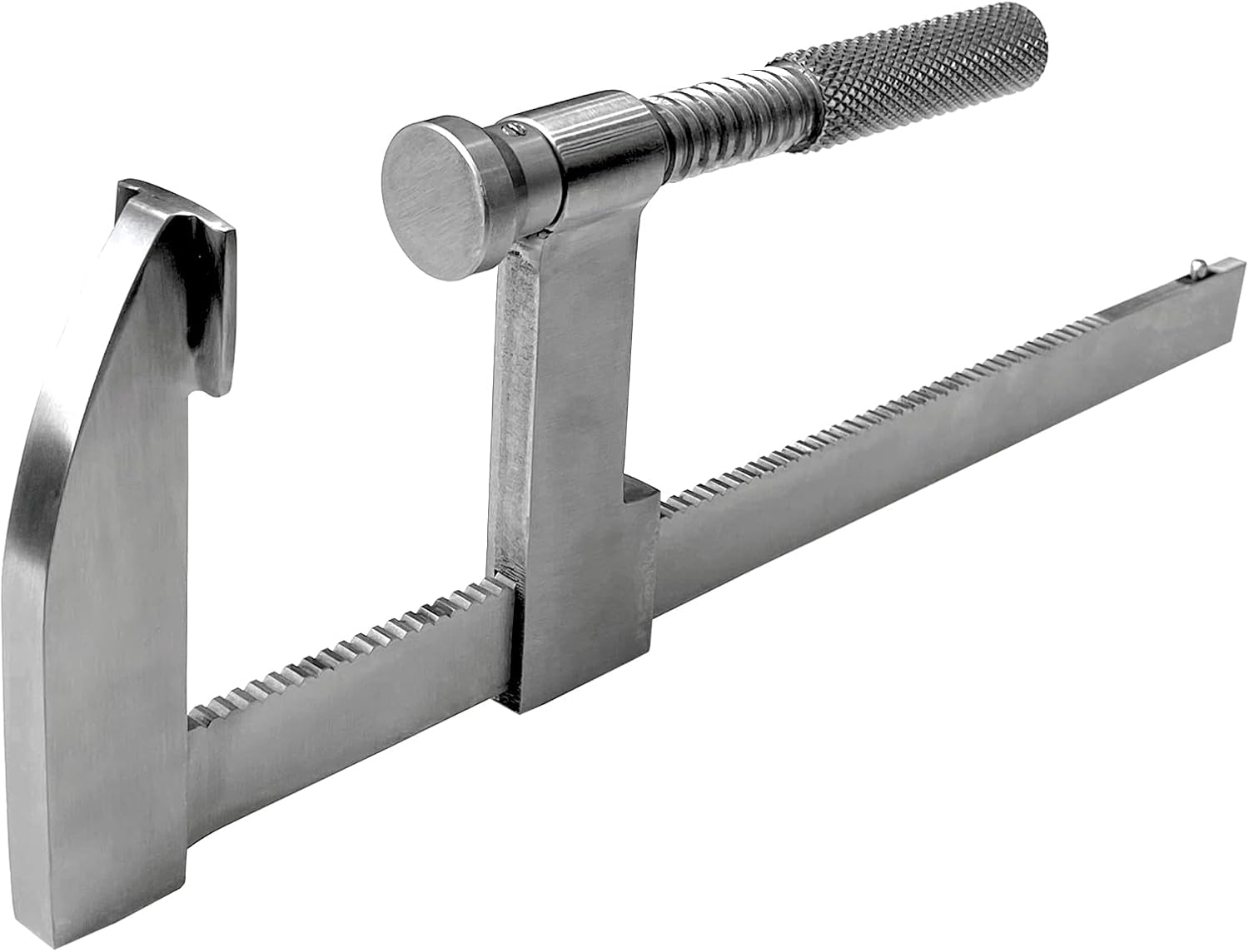 WEDO Bar Clamp, Stainless Steel F Clamp, Deep throat 5', Max jaw opening 24', Heavy Duty Bar Clamp for Welding Woodworking, Metal working, DIY and Crafts
