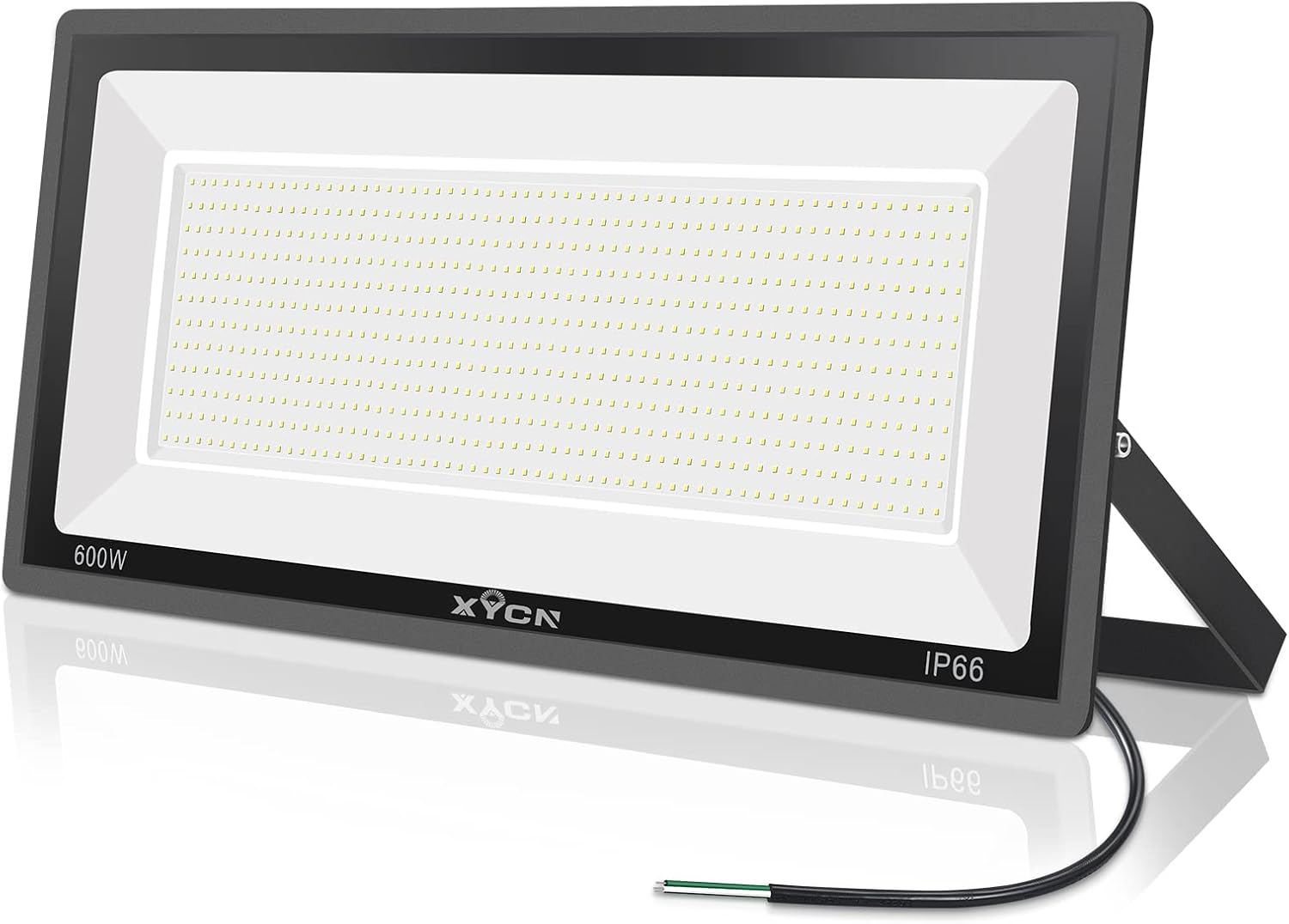 XYCN 600W LED Stadium Flood Lights Outdoor(3050W Equivalent),67500LM Super Bright LED Arena Lights,100-277V IP66 Waterproof 5000K Daylight White Commercial Lighting for Sports Fields and Counts