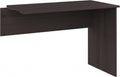 Bush Furniture Cabot 42W Shell Desk Return in Heather Gray