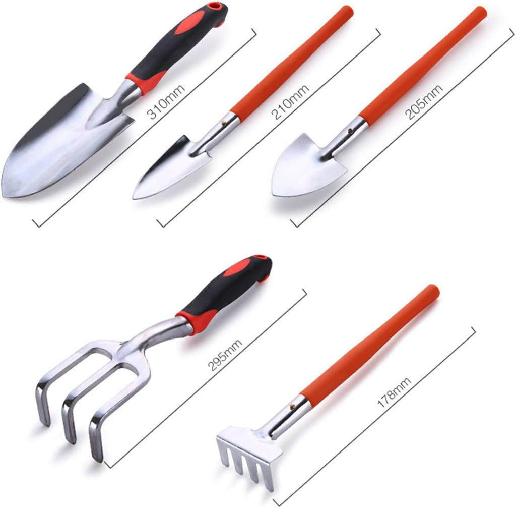 10PCS Gardening Tools Set Gardening Tool Set Heavy Duty Gifts for Women Men Include Durable Alloy Trowel Set Large Garden Tote Bag Garden Gloves and Hand Pruner